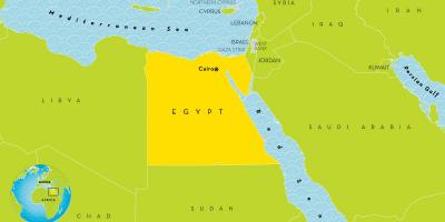 La ciutat Capital d'egipte mapa