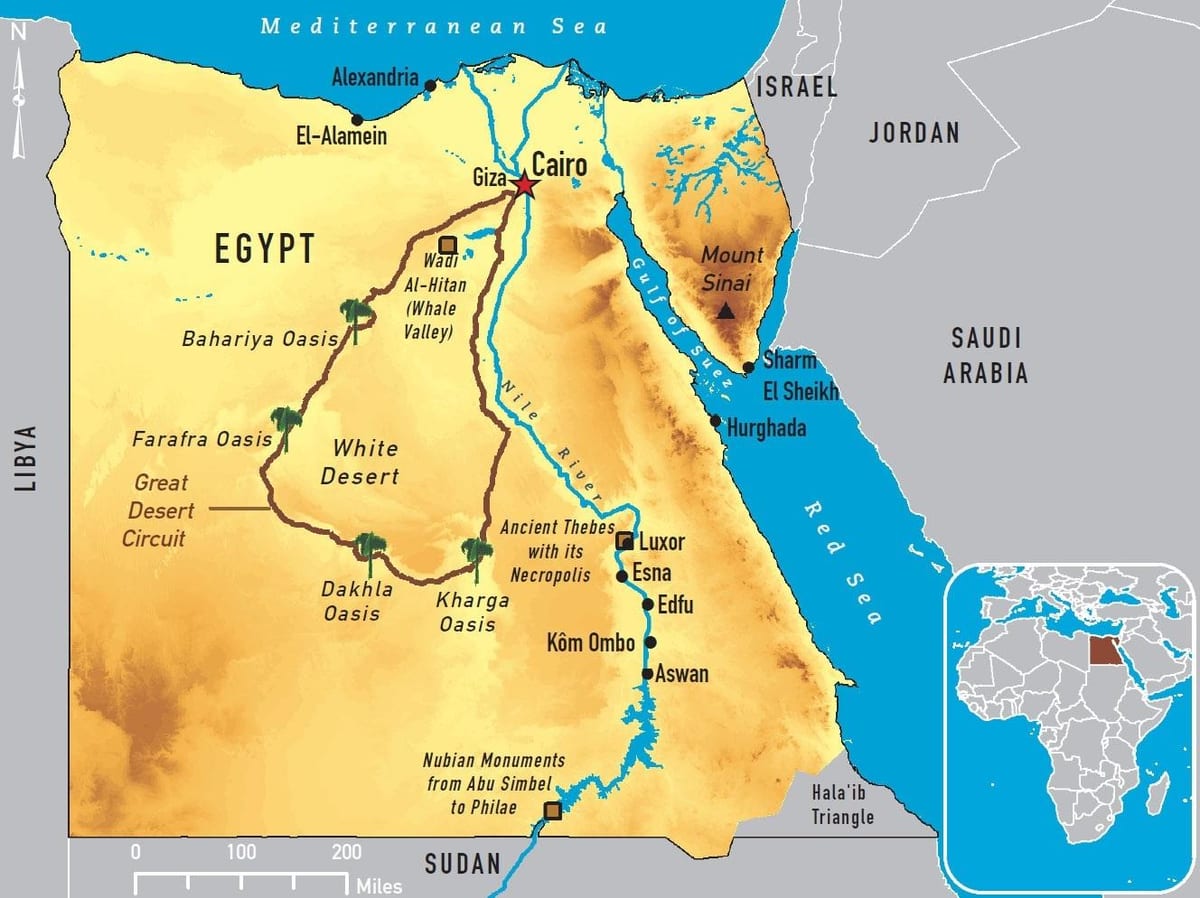 el caire mapa món