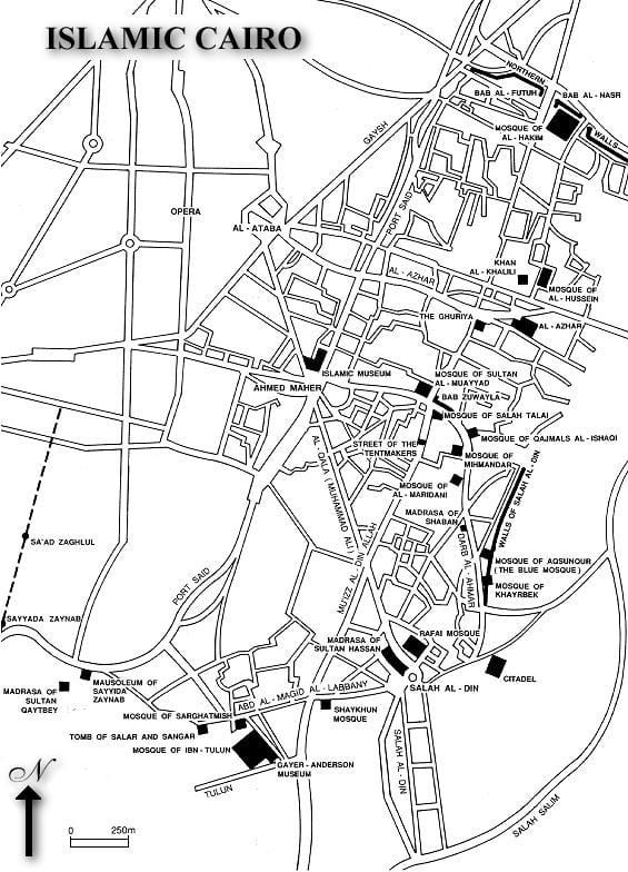 Mapa de caire islàmic