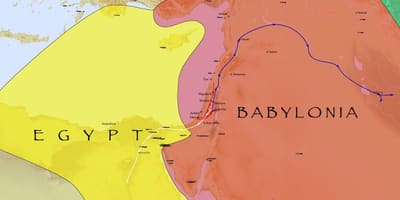 Mapa de babilònia, egipte