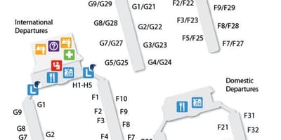 Mapa de caire terminal de l'aeroport